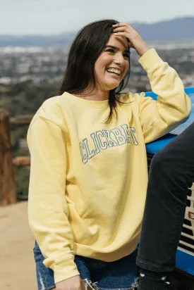 David Dobrik Yellow Sunrise Clickbait Sweater