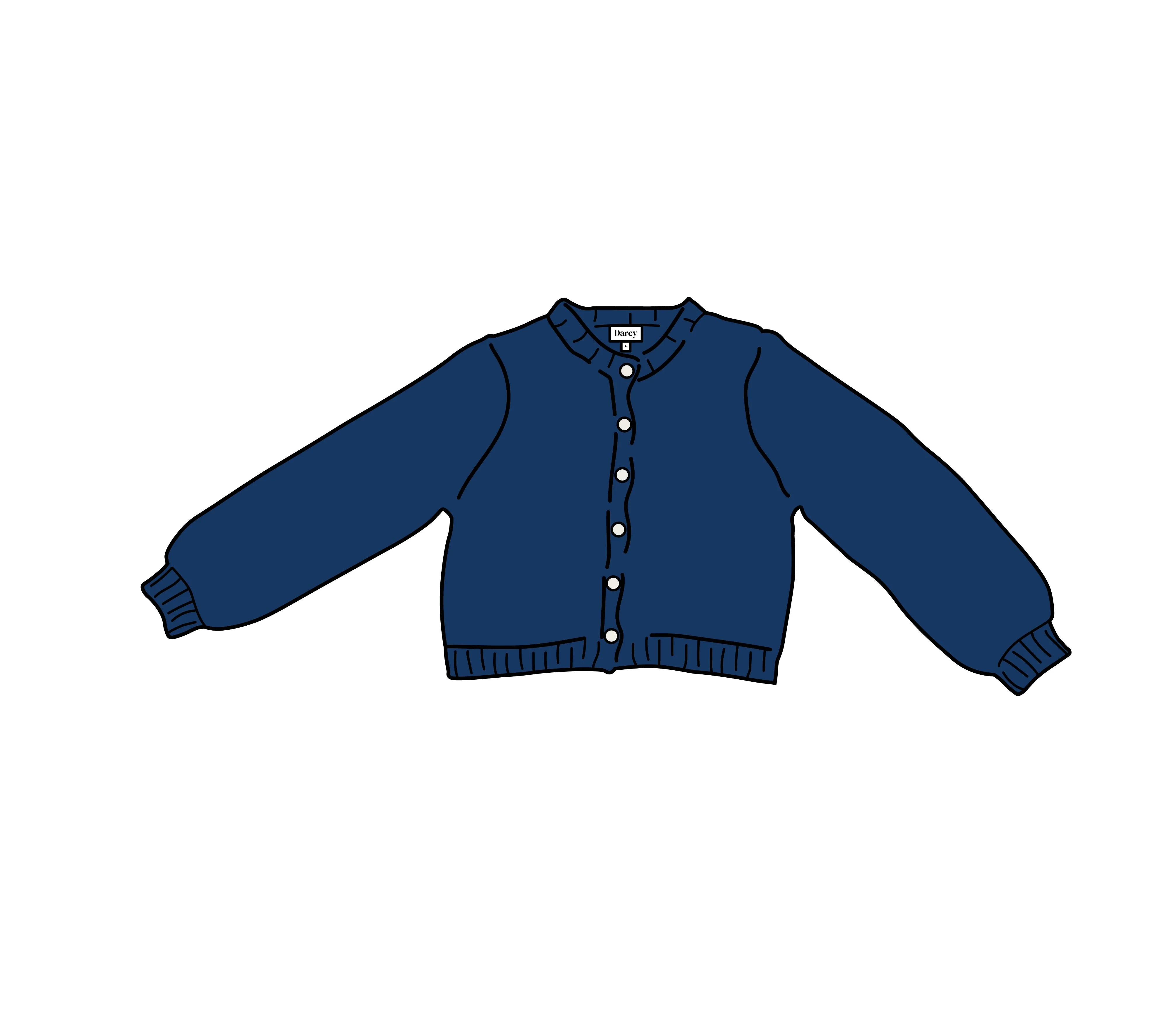 Emma Cardigan | Navy