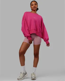 Everyday Slouch Sweater - Ultra Pink