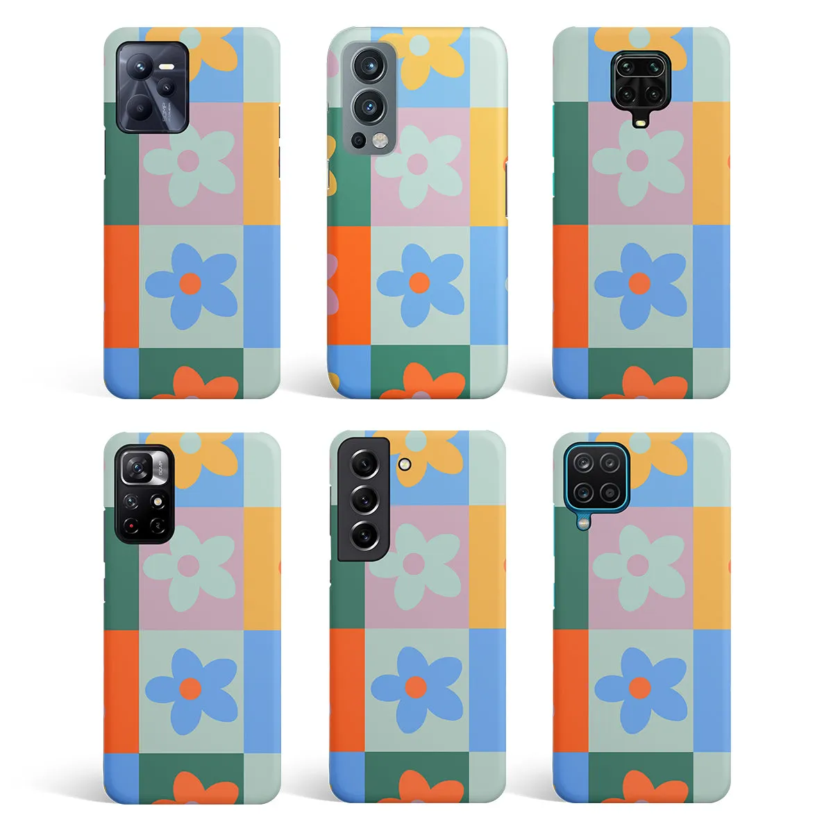 Floral Patchwork Phone Cover | Matte Case