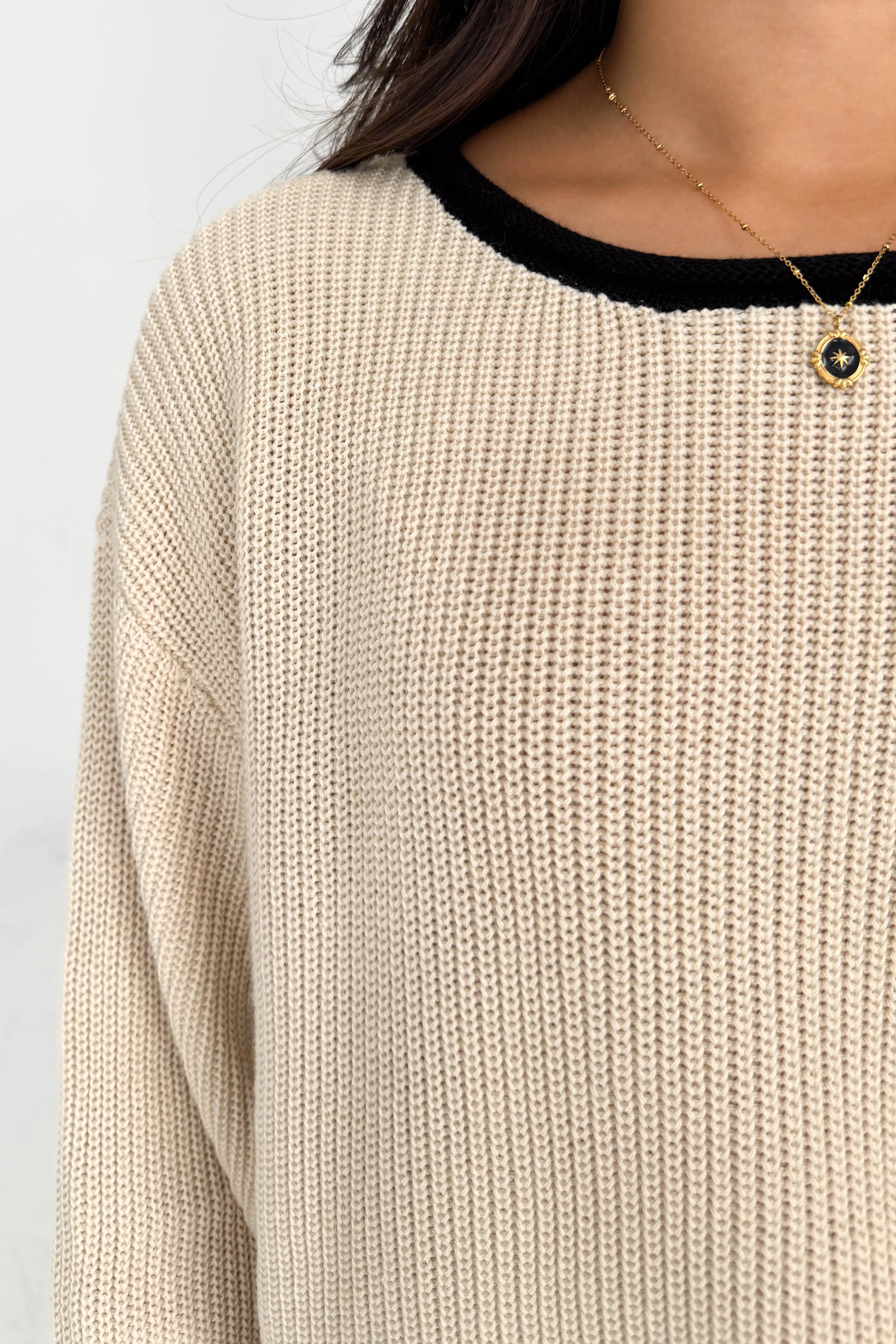 Fran Sweater in Oatmeal