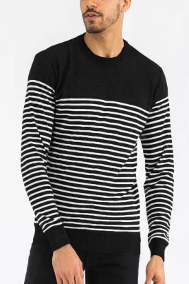 FULL KNIT STRIPED SWEATER NR2014