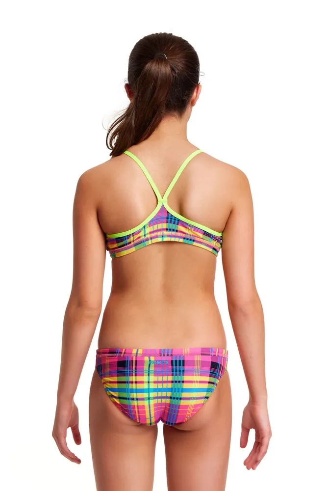 GIRL'S RACER BACK TWO PIECE HAPPY HIGHLANDER FUNKITA