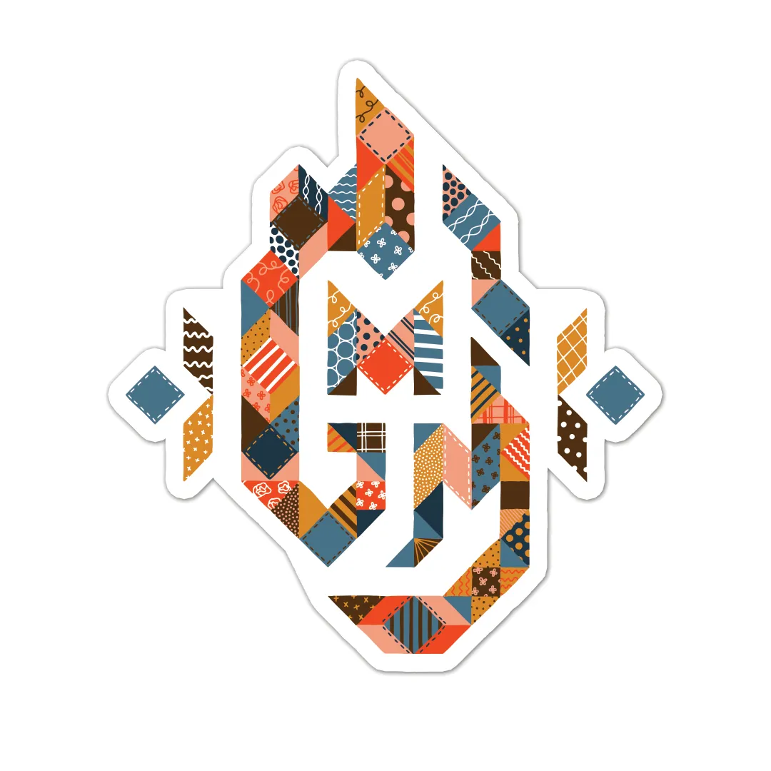 GMM Patchwork Logo Sticker