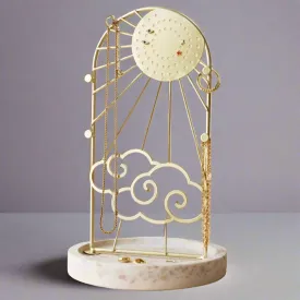 Gold Sunshine Terrazzo Jewellery Stand