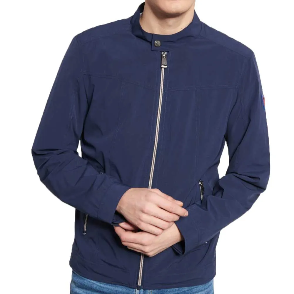 Guess Cummuter  Biker Jacket - Navy M02L50WCOG0