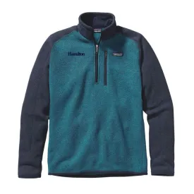 Hamilton Men's Better Sweater 1/4 Zip - UW Blue