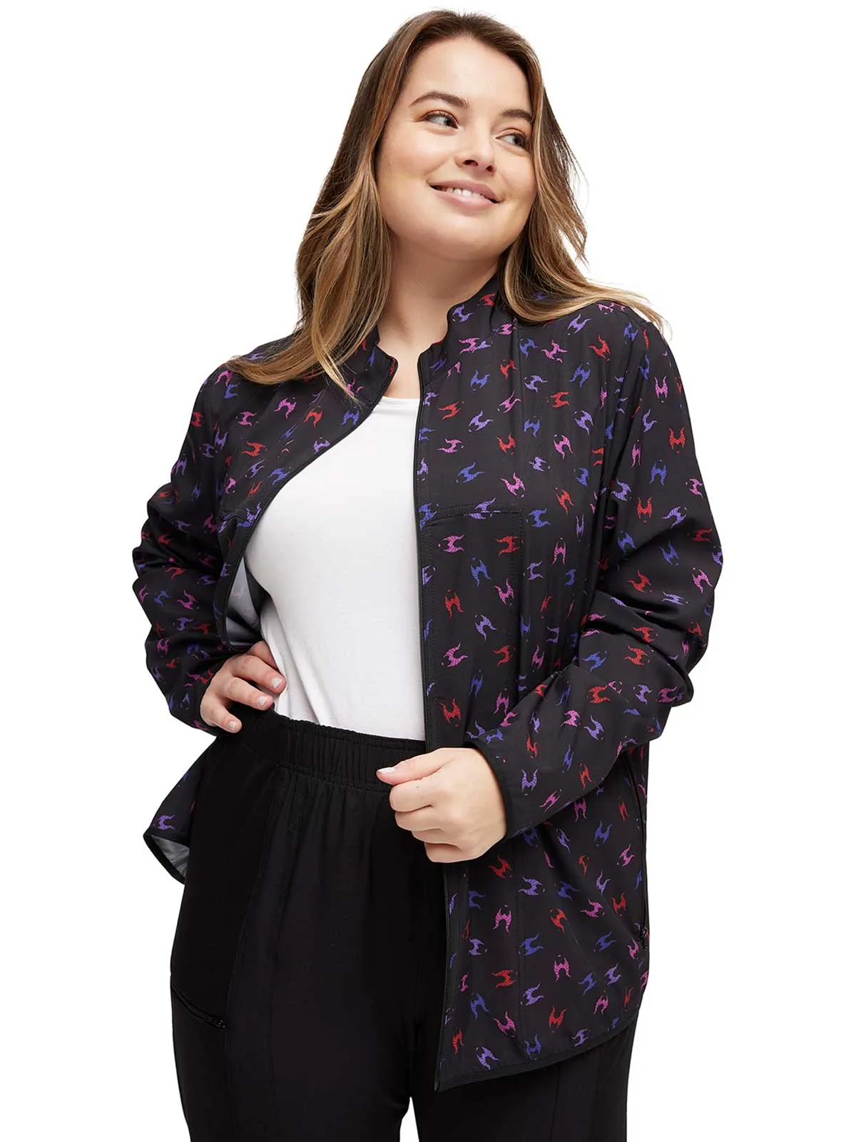 HeartSoul Prints - Packable Print Jacket