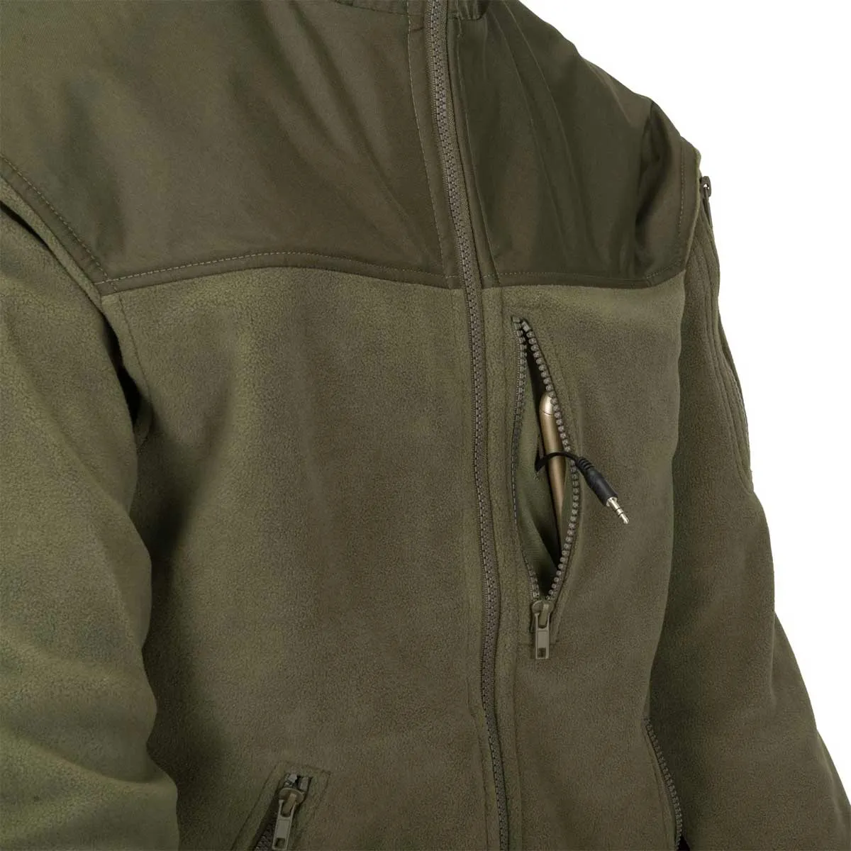 Helikon Classic Army Fleece Jacket Olive Green