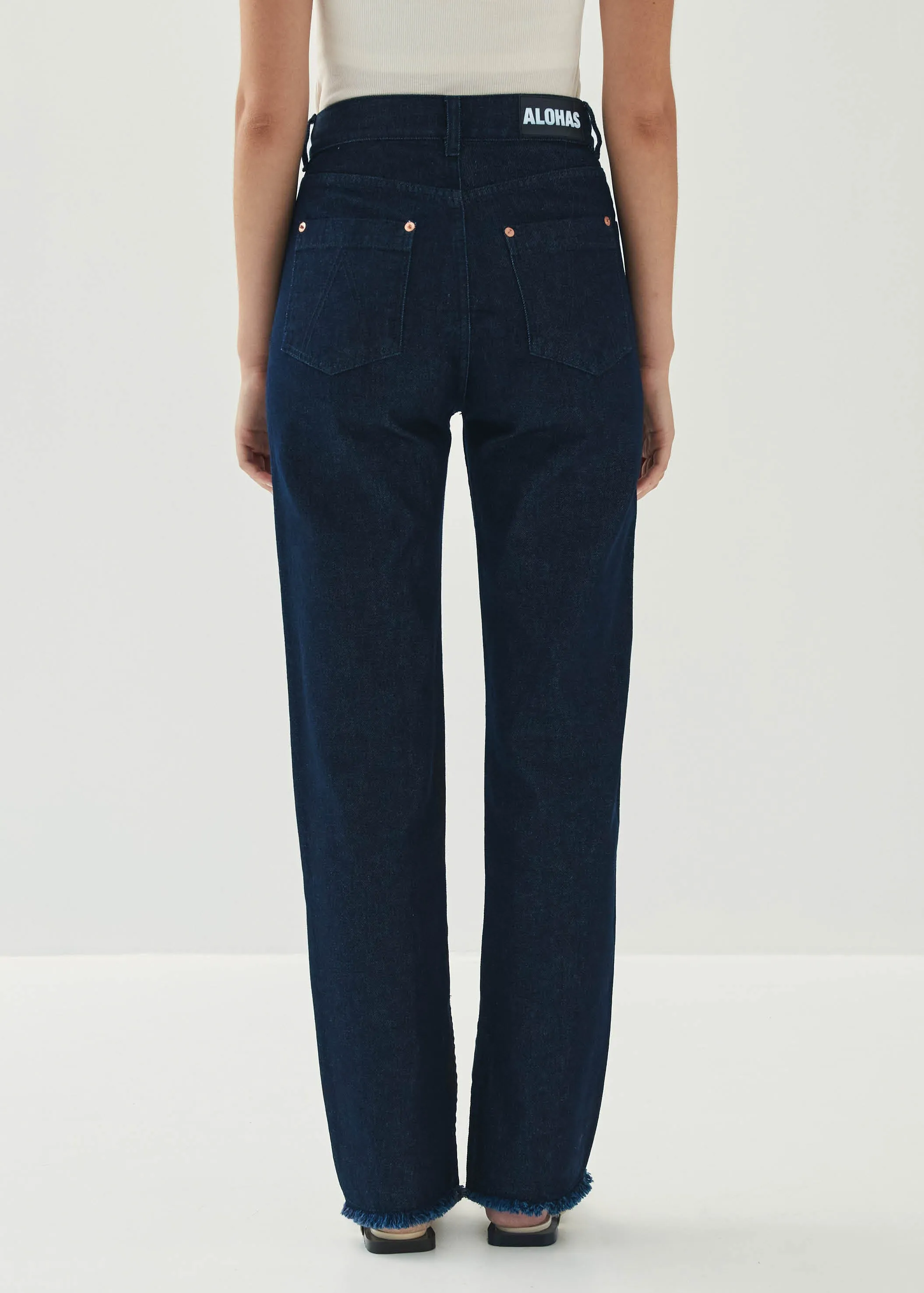 Kansas Indigo Denim Trousers