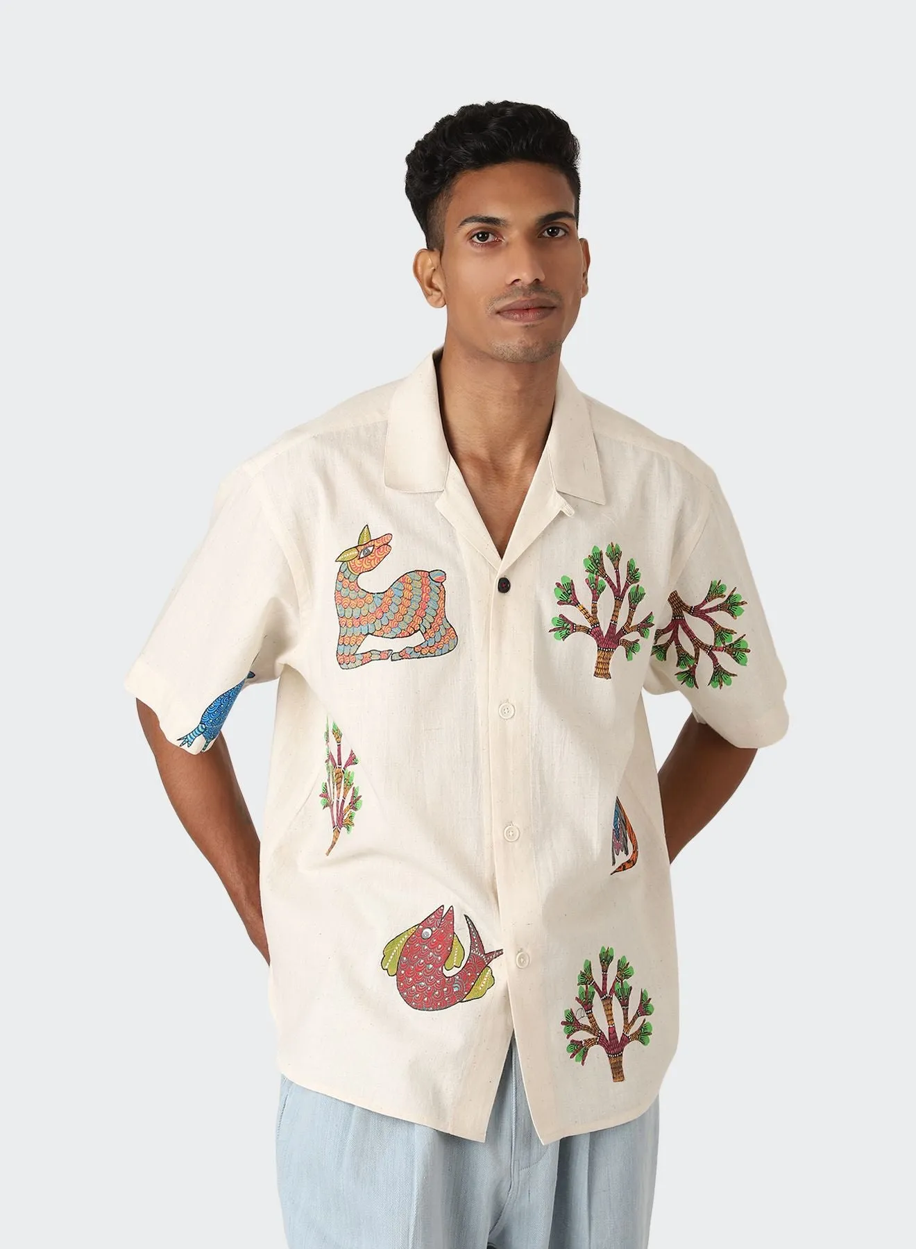 KARDO RONEN SS SHIRT - GOND02 NATURAL