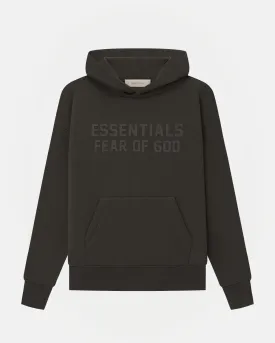 Kids' Hoodie in Off-Black