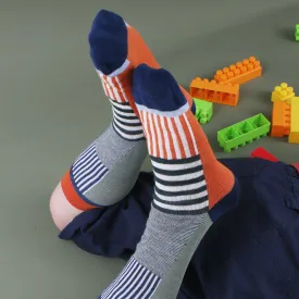 Kids Patchwork Cotton Socks