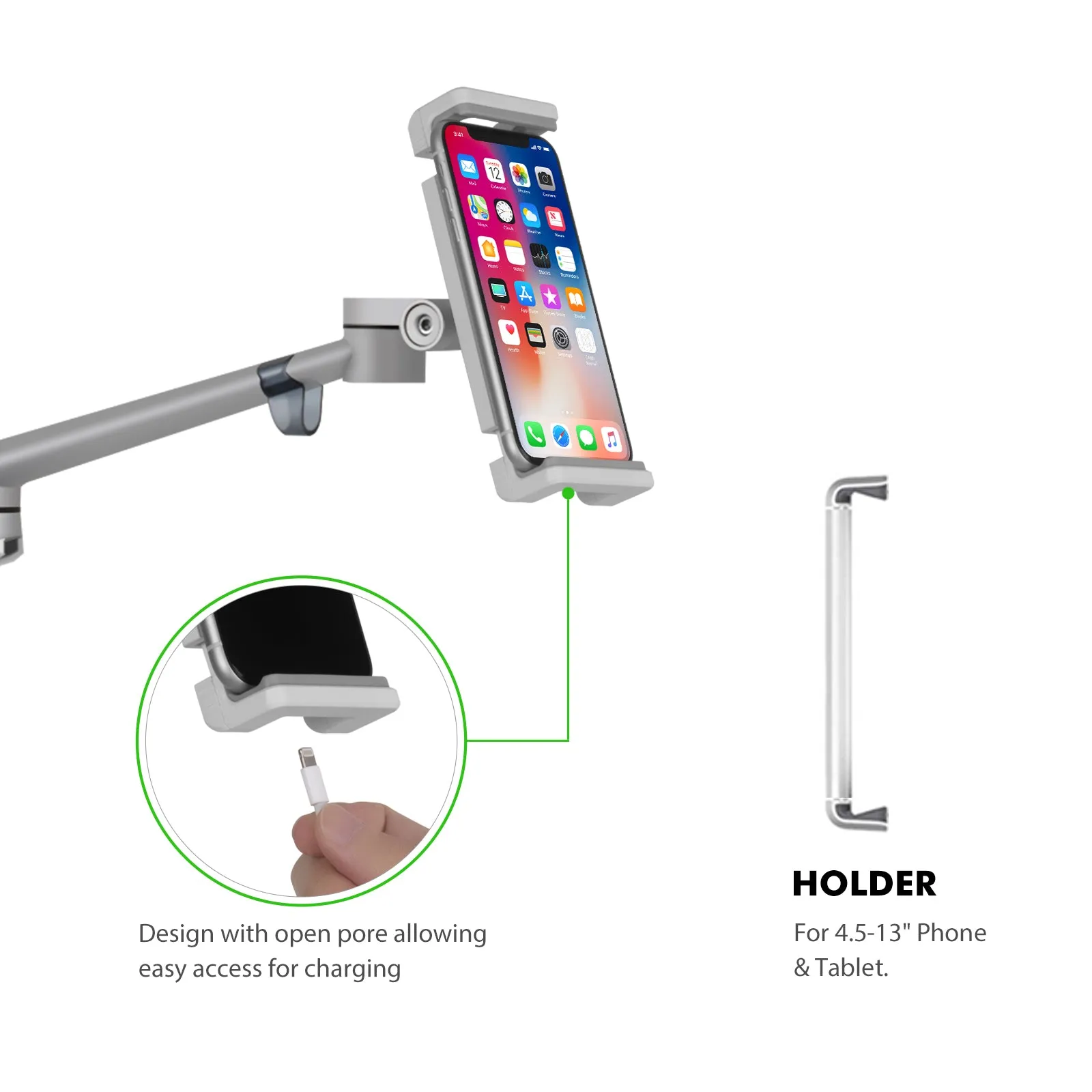 Lift Floor Stand for Phone&Tablet(UP-6A)