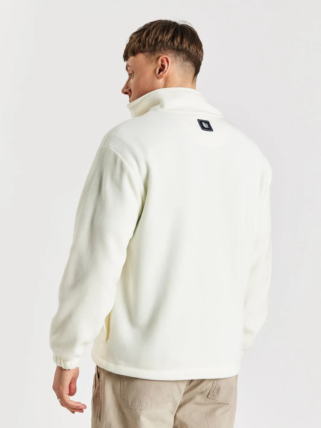 Lily 1/4 Zip Fleece Cream