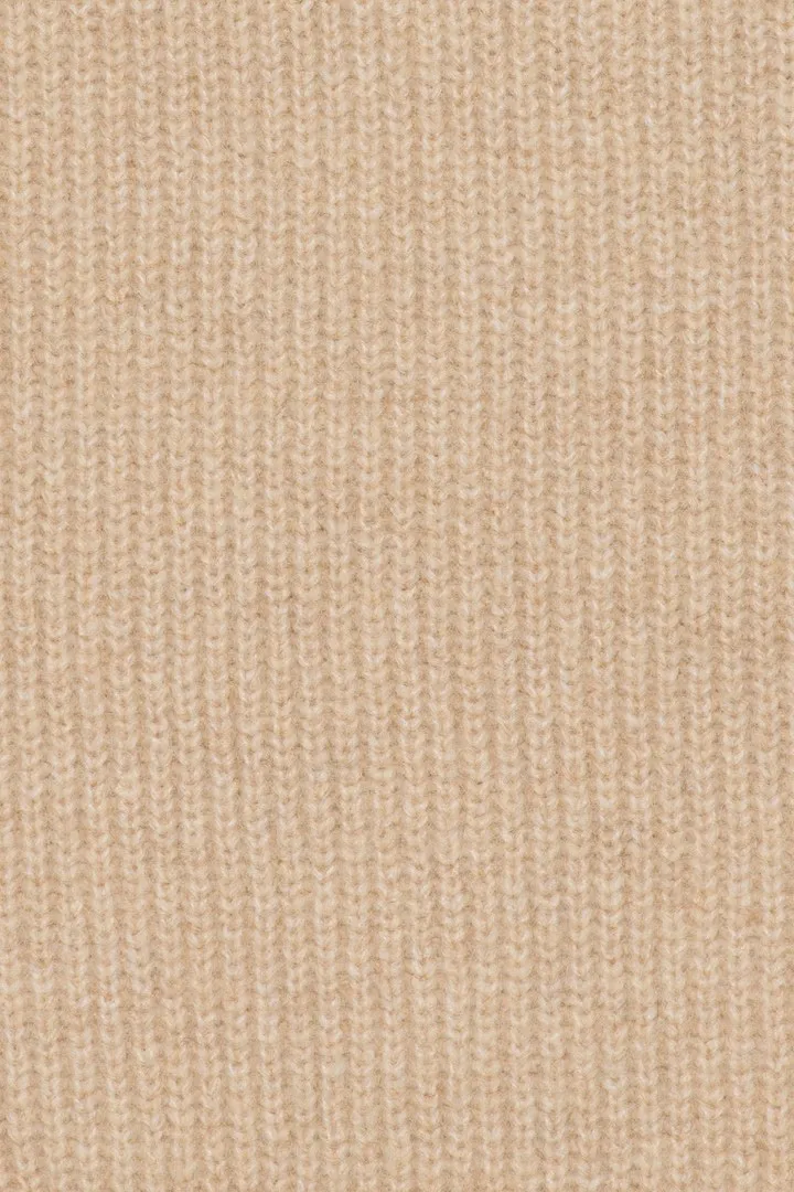 MalinIC Strik Kjole - Beige