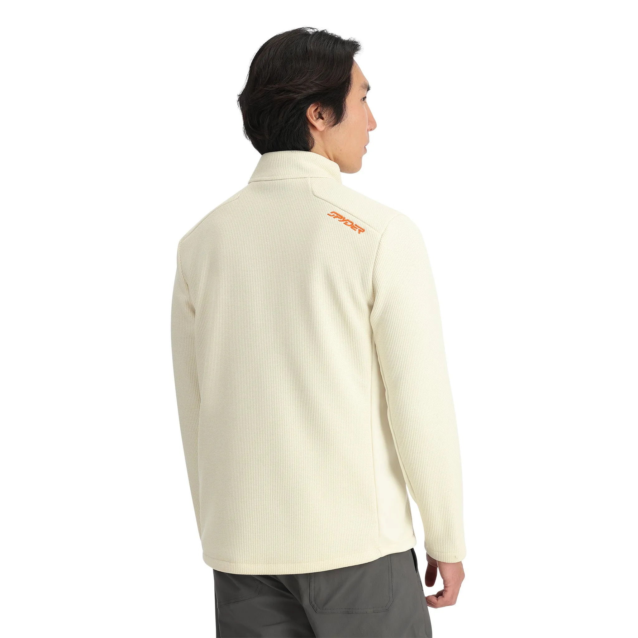 Mens Bandit Half Zip - Vanilla Latte