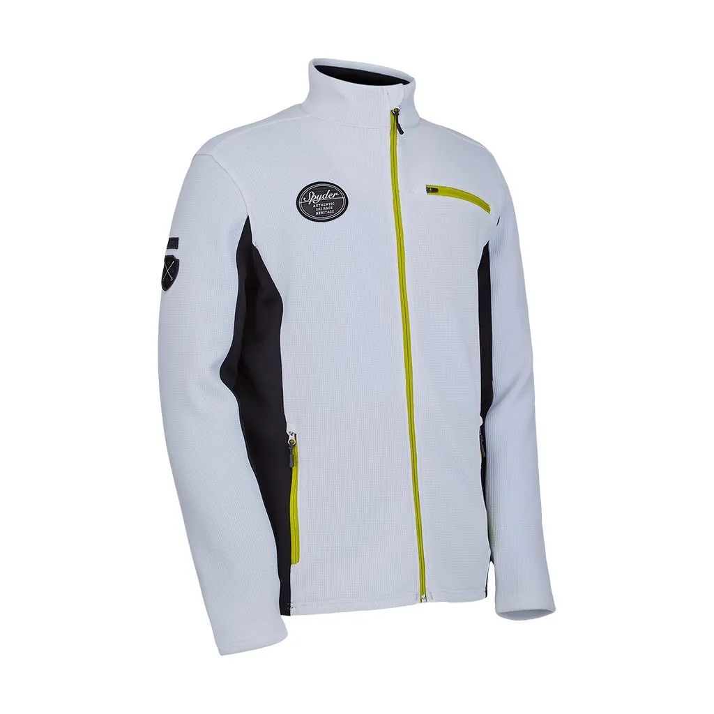 Mens Bandit Wengen Full Zip - White