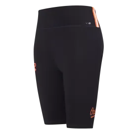 MLB BALTIMORE ORIOLES CLASSIC WOMEN'S BIKE SHORT (BLACK)