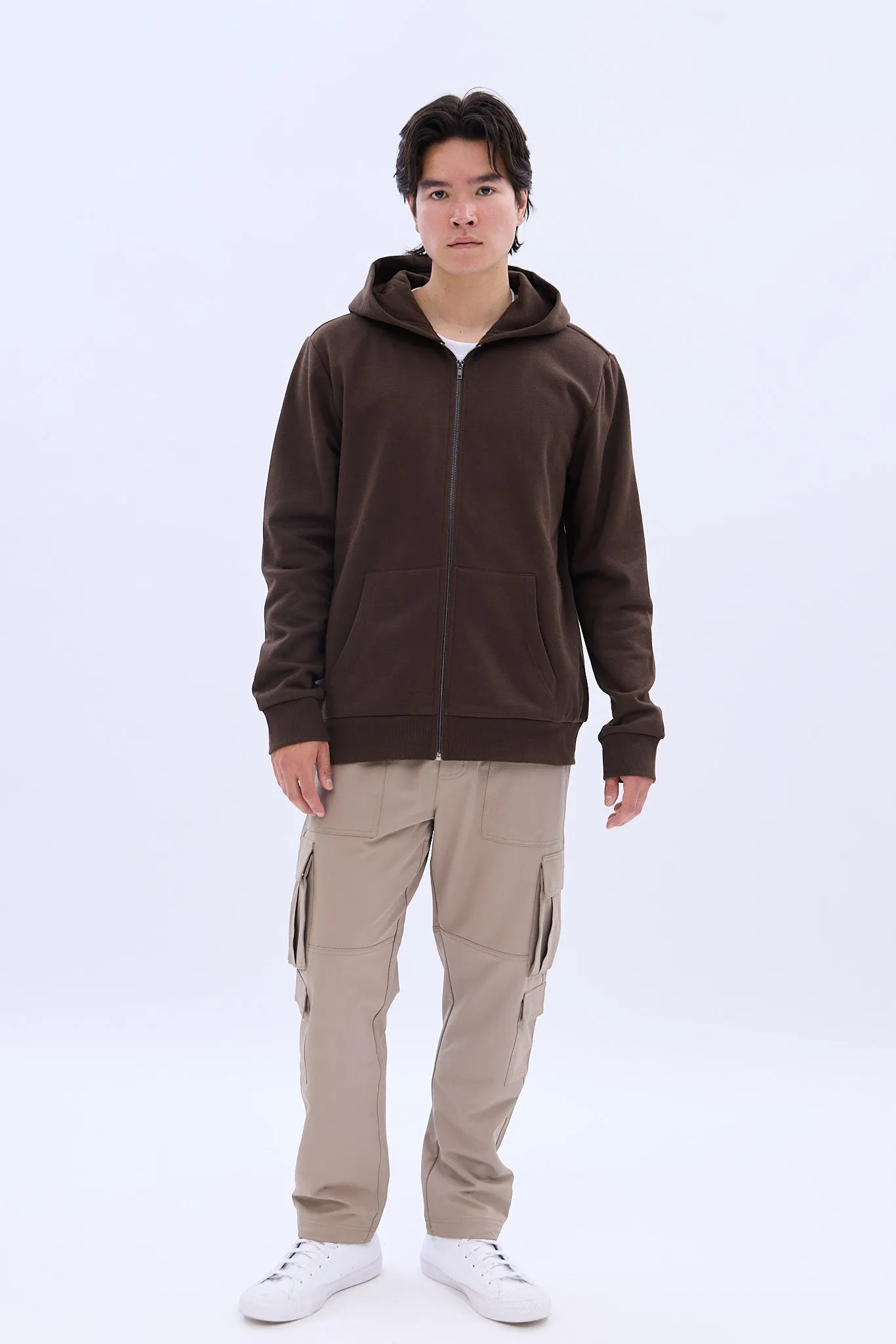 North Western Zip-Up Hoodie