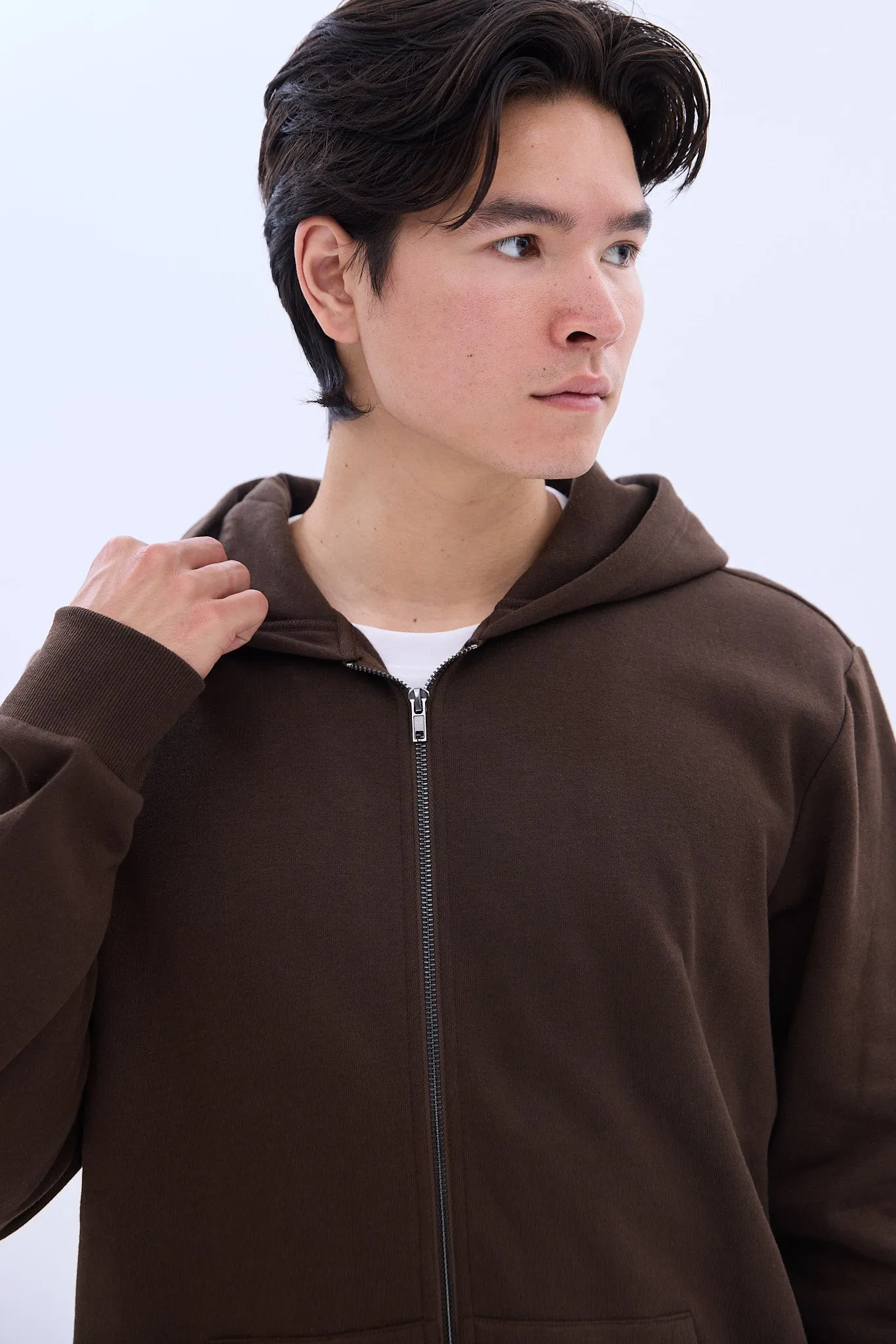 North Western Zip-Up Hoodie