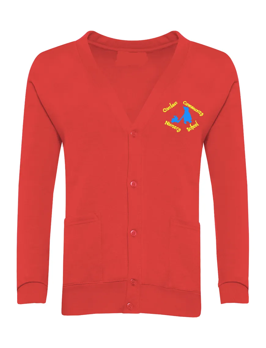 Oxclose Community Nursery School Red Cardigan