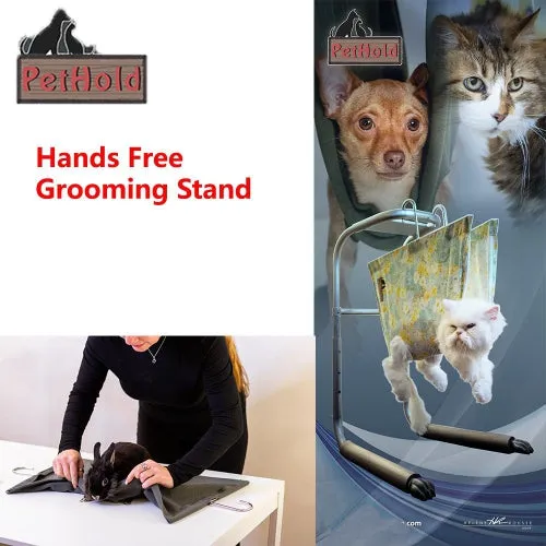 Pethold Hands Free Grooming Stand