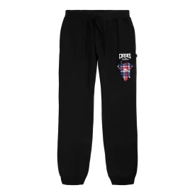 Plaid Fill Medusa Jogger