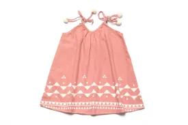 Pom Pom Dress for Toddler Girls | Ayita