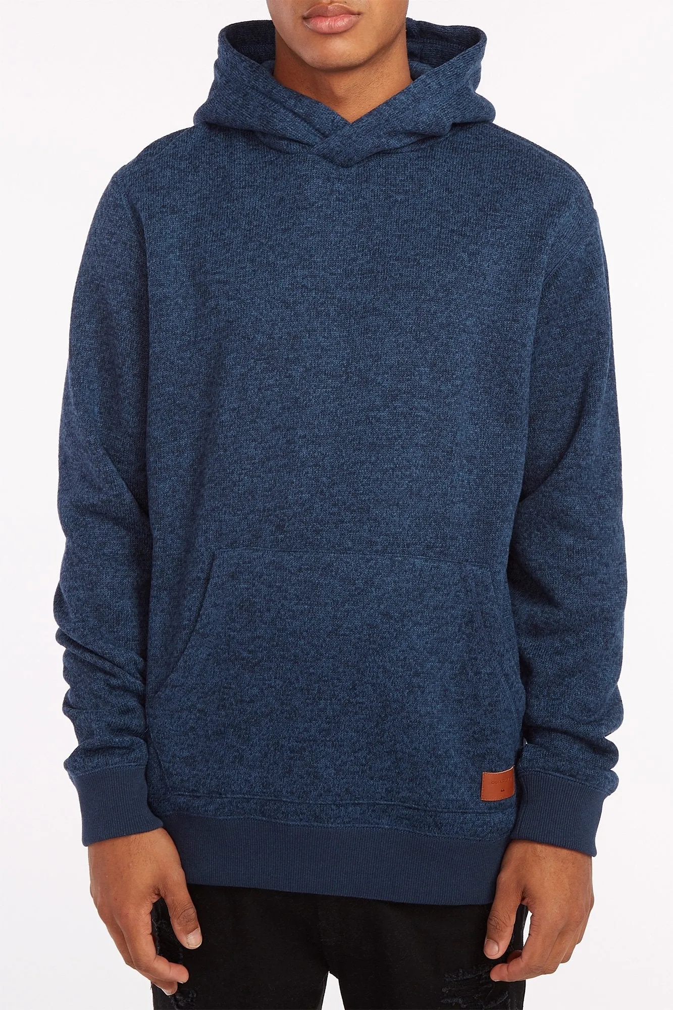 Quiksilver Keller Navy Polar Fleece Hoodie