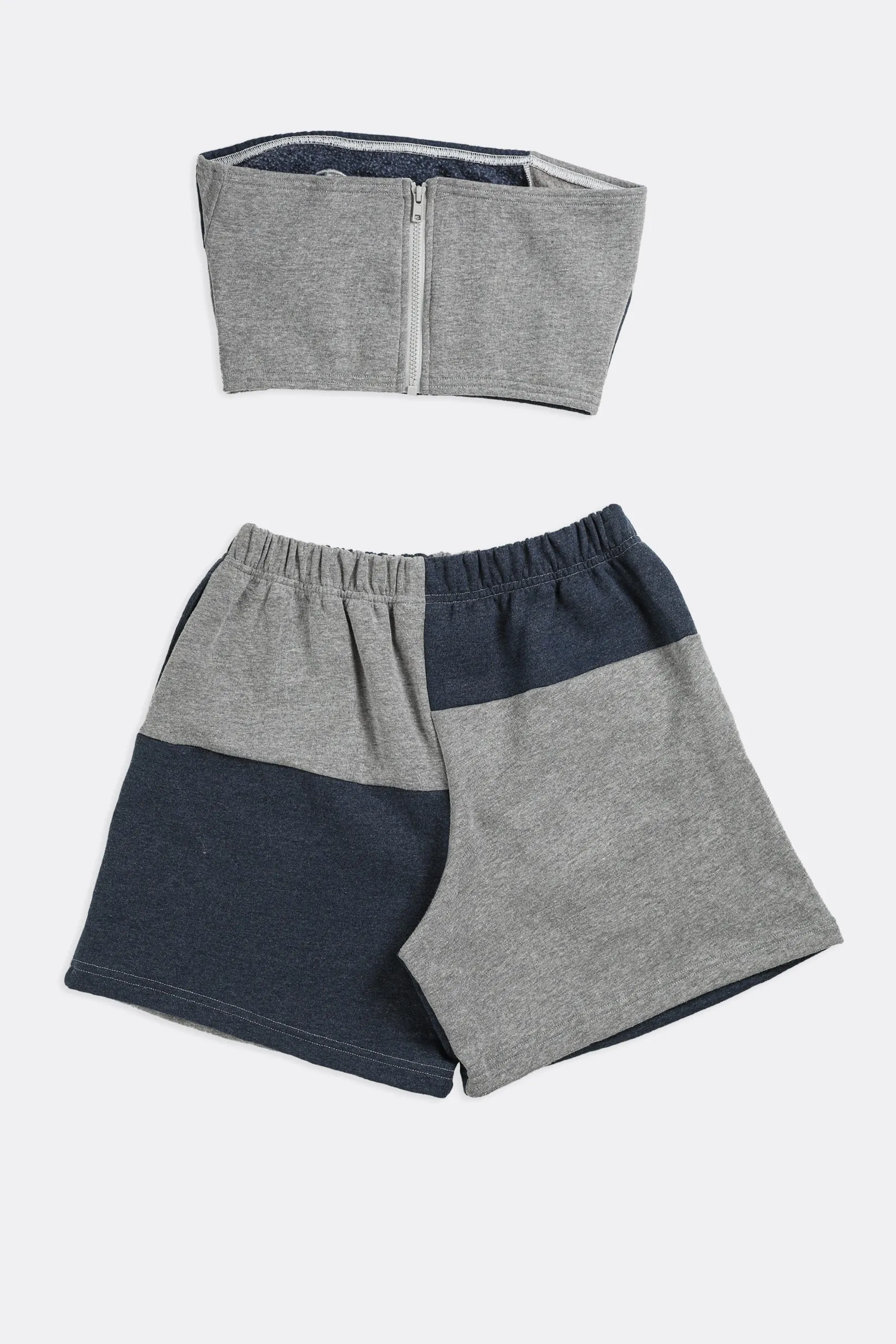 Rework Champion Patchwork Sweatshorts Set - XS, S, M, L