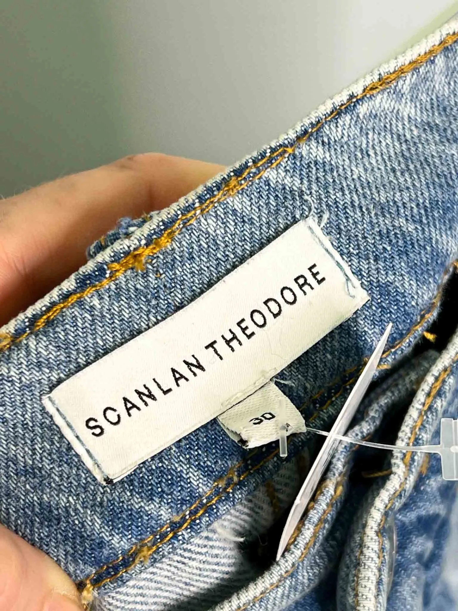 Size 30 (S) - Scanlan Theodore Blue Mom Jeans