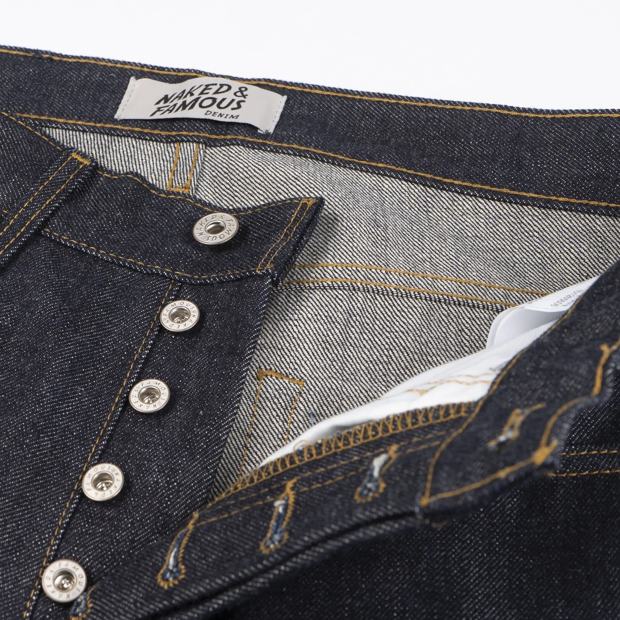 Super Guy - Natural Indigo Loomstate Selvedge