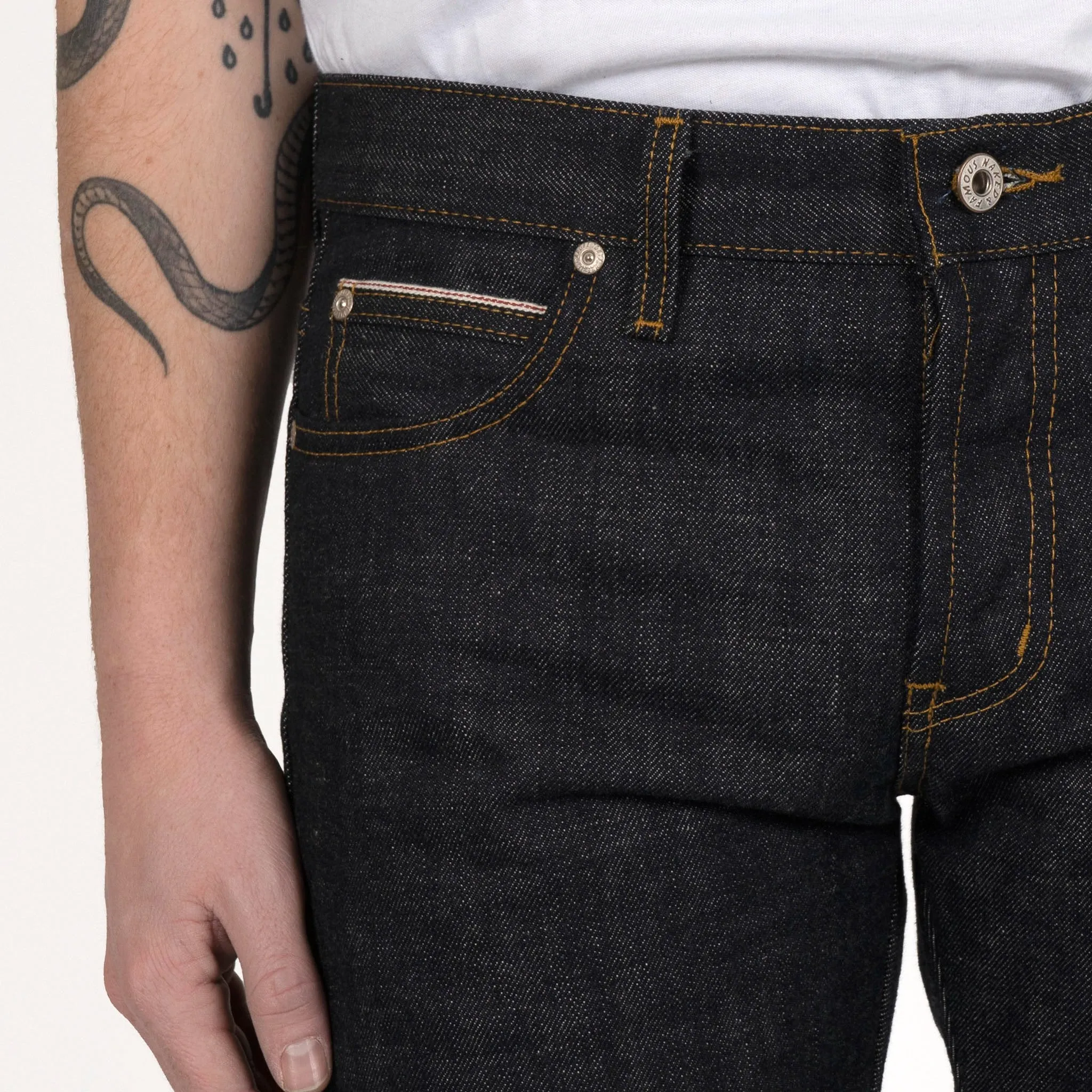 Super Guy - Natural Indigo Loomstate Selvedge