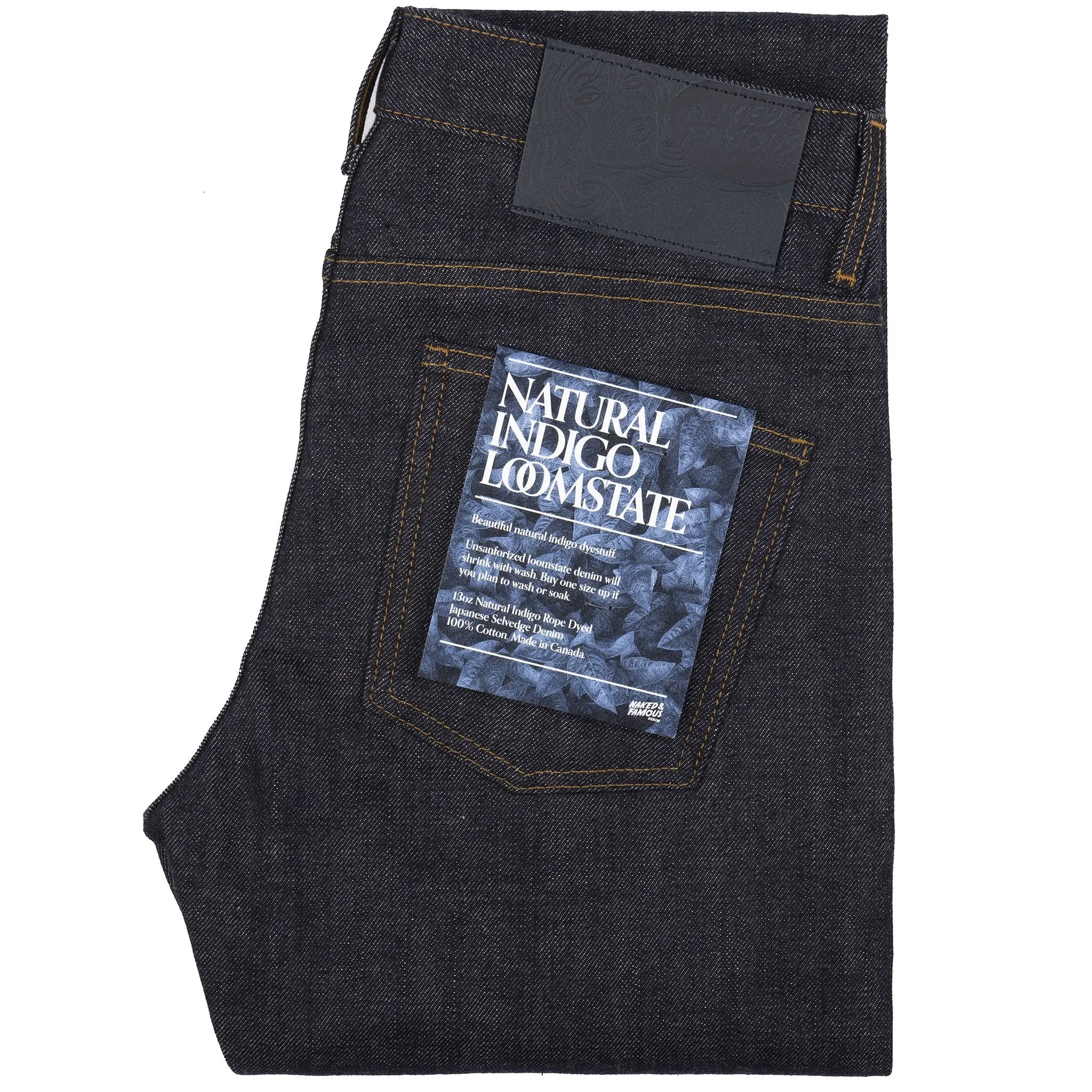 Super Guy - Natural Indigo Loomstate Selvedge