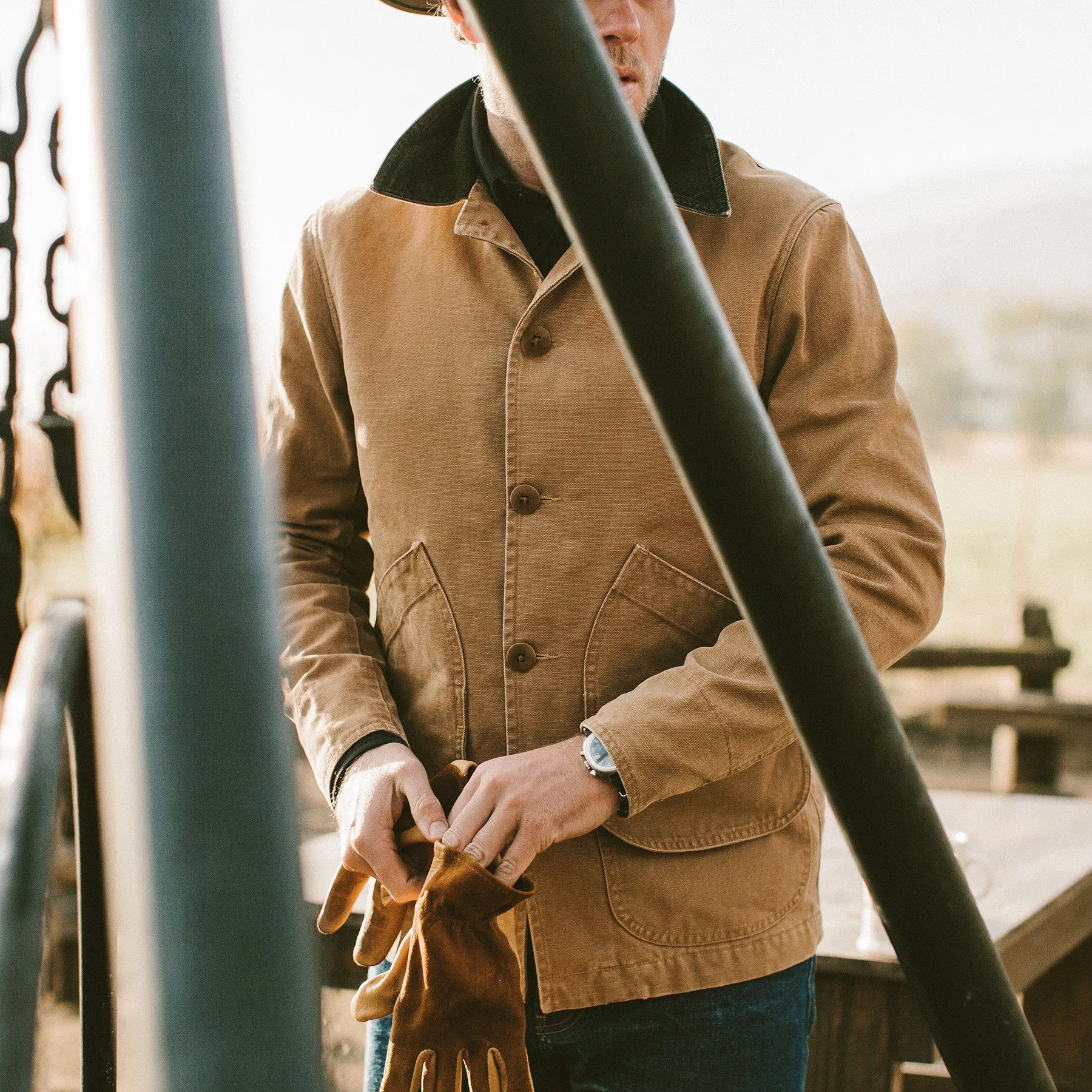 The Barn Jacket in Camel