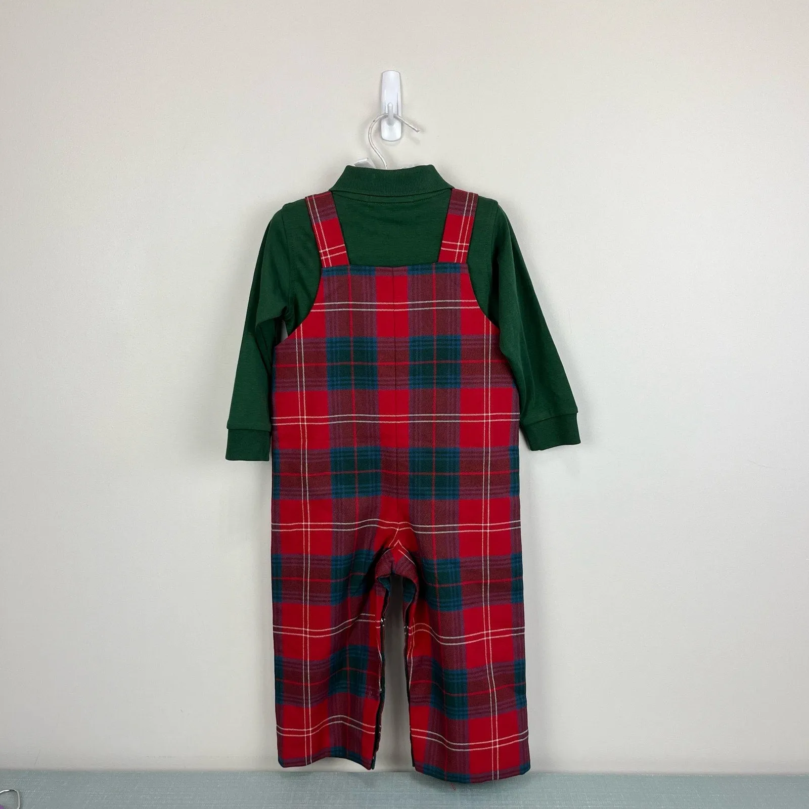 The Beaufort Bonnet Company Ivy League Longall Plaid 12-18 Months NWT