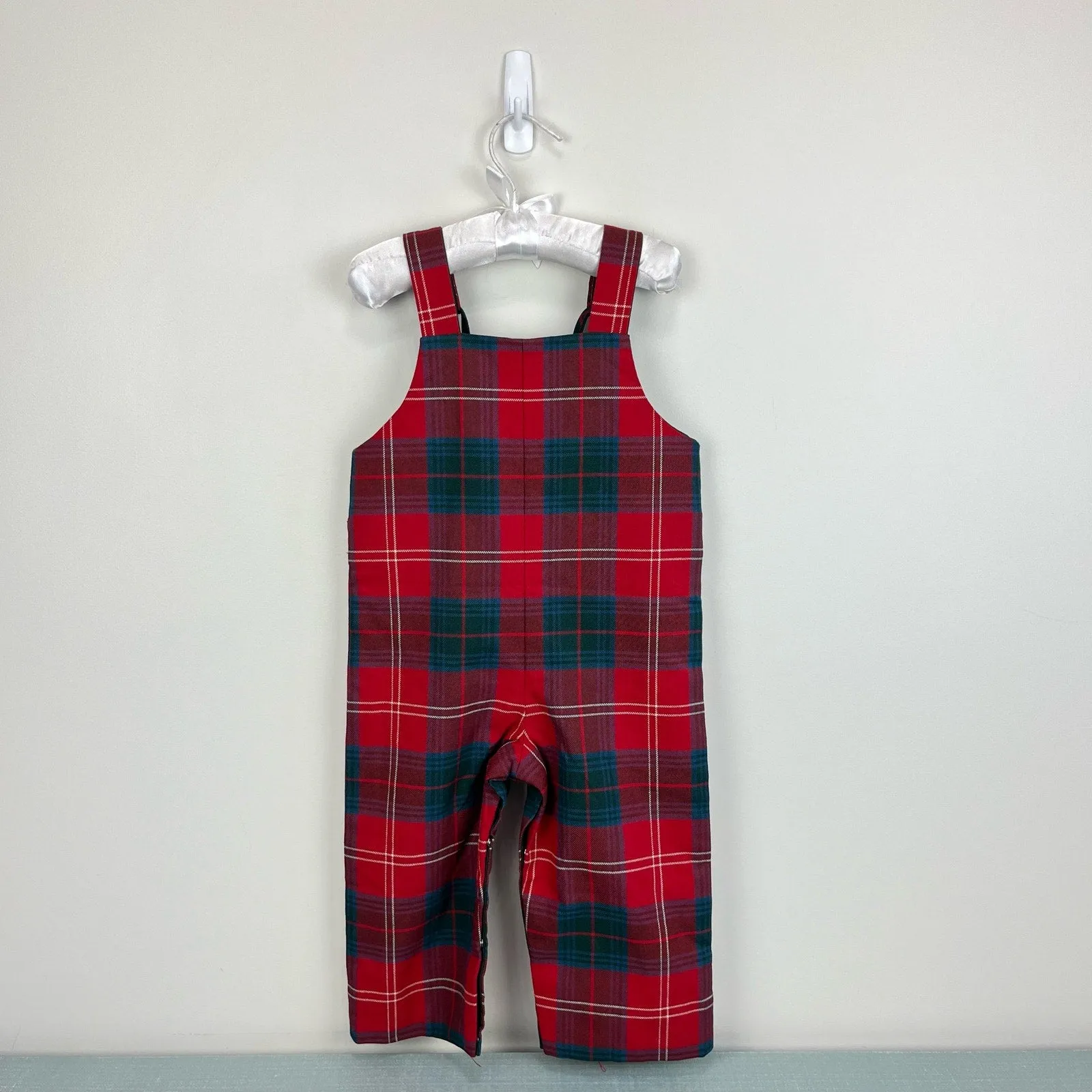 The Beaufort Bonnet Company Ivy League Longall Plaid 12-18 Months NWT