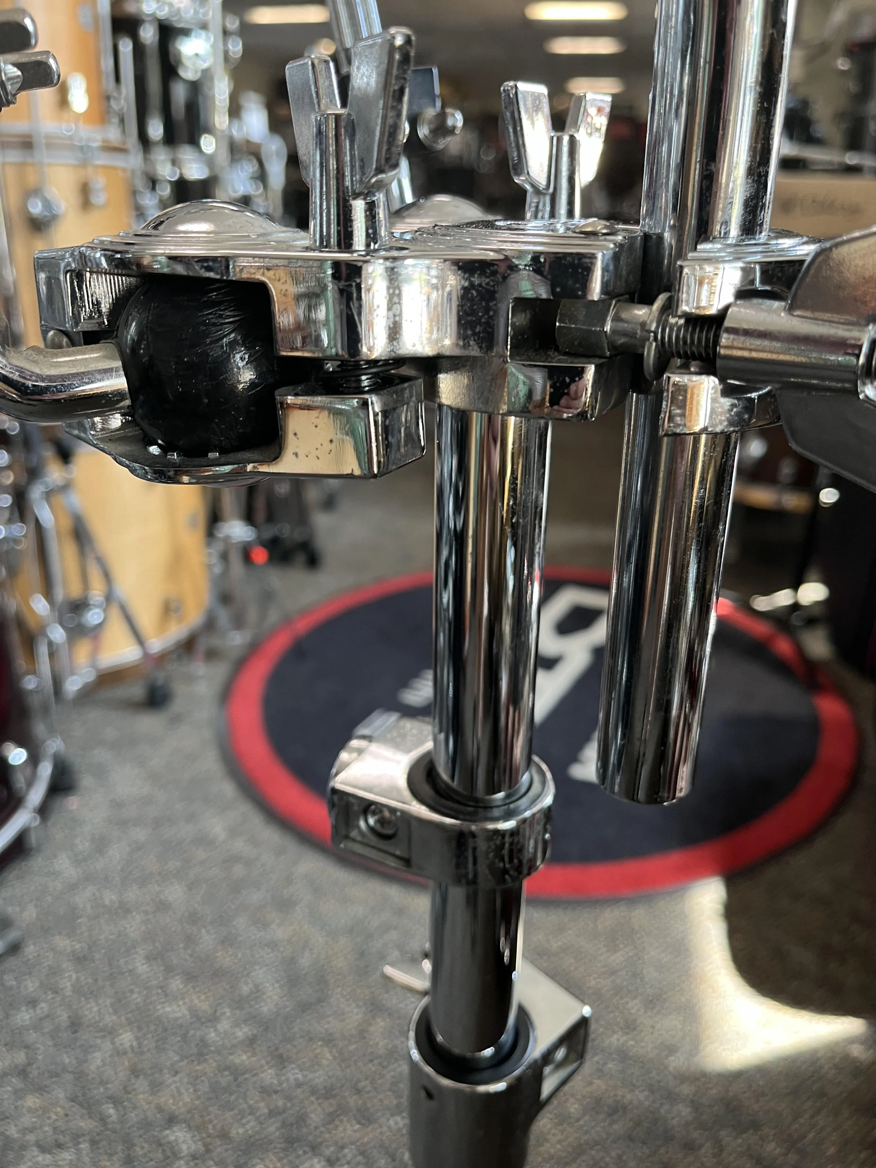 USED DW 9000 Double Tom Stand with PDP Boom Arm