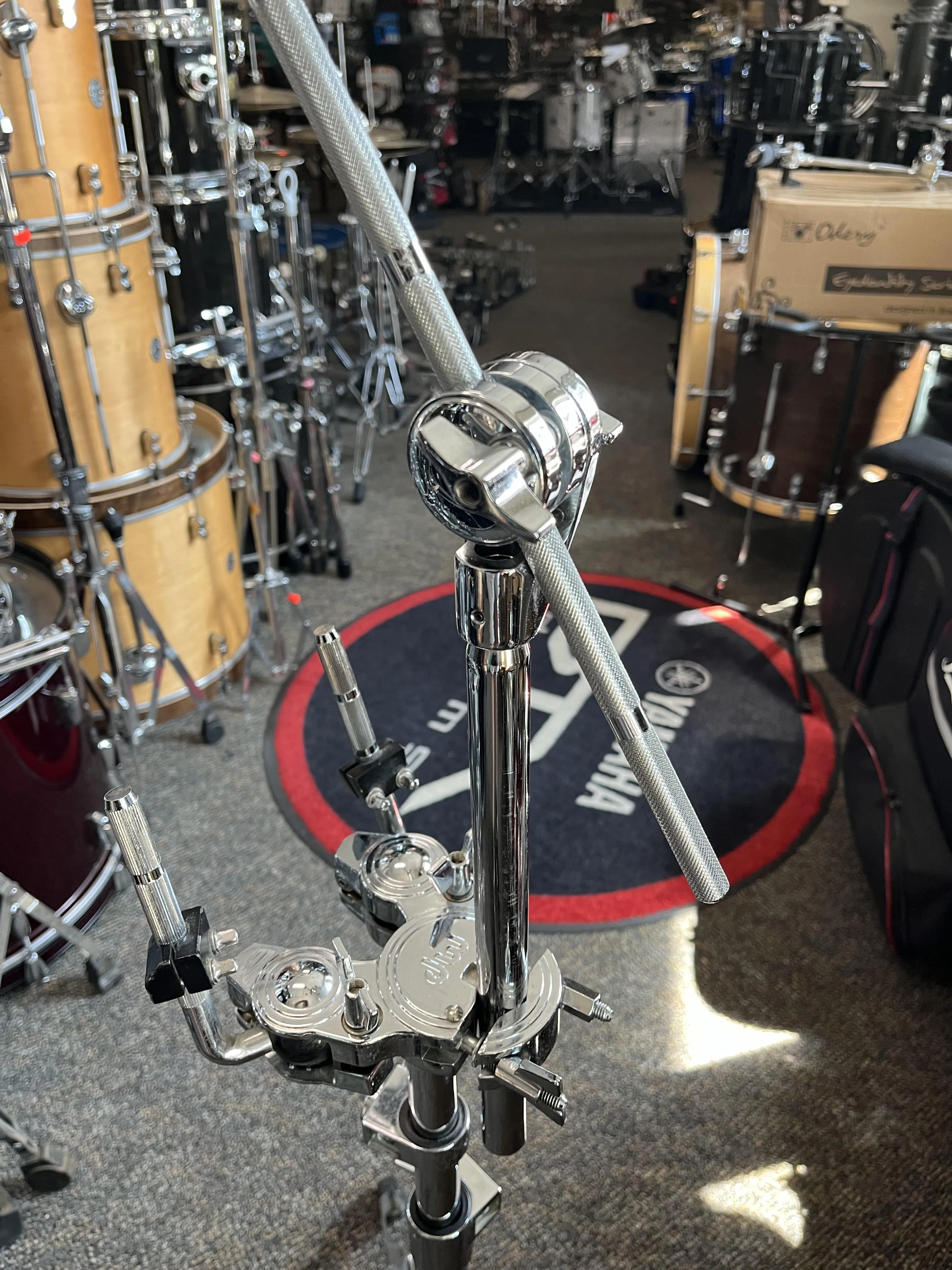 USED DW 9000 Double Tom Stand with PDP Boom Arm