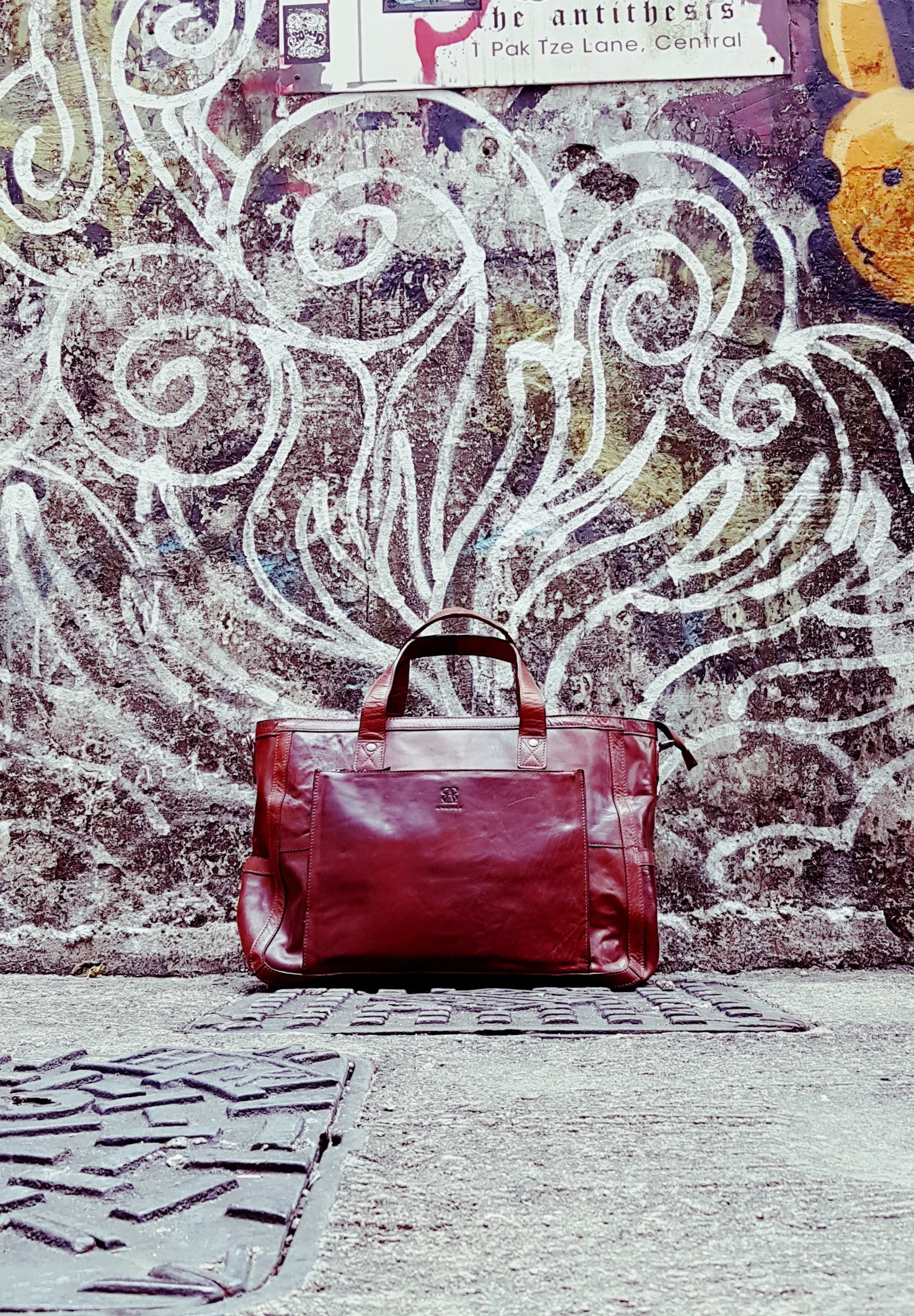 Weekend Bag | Brown | Waxed Buffalo Leather