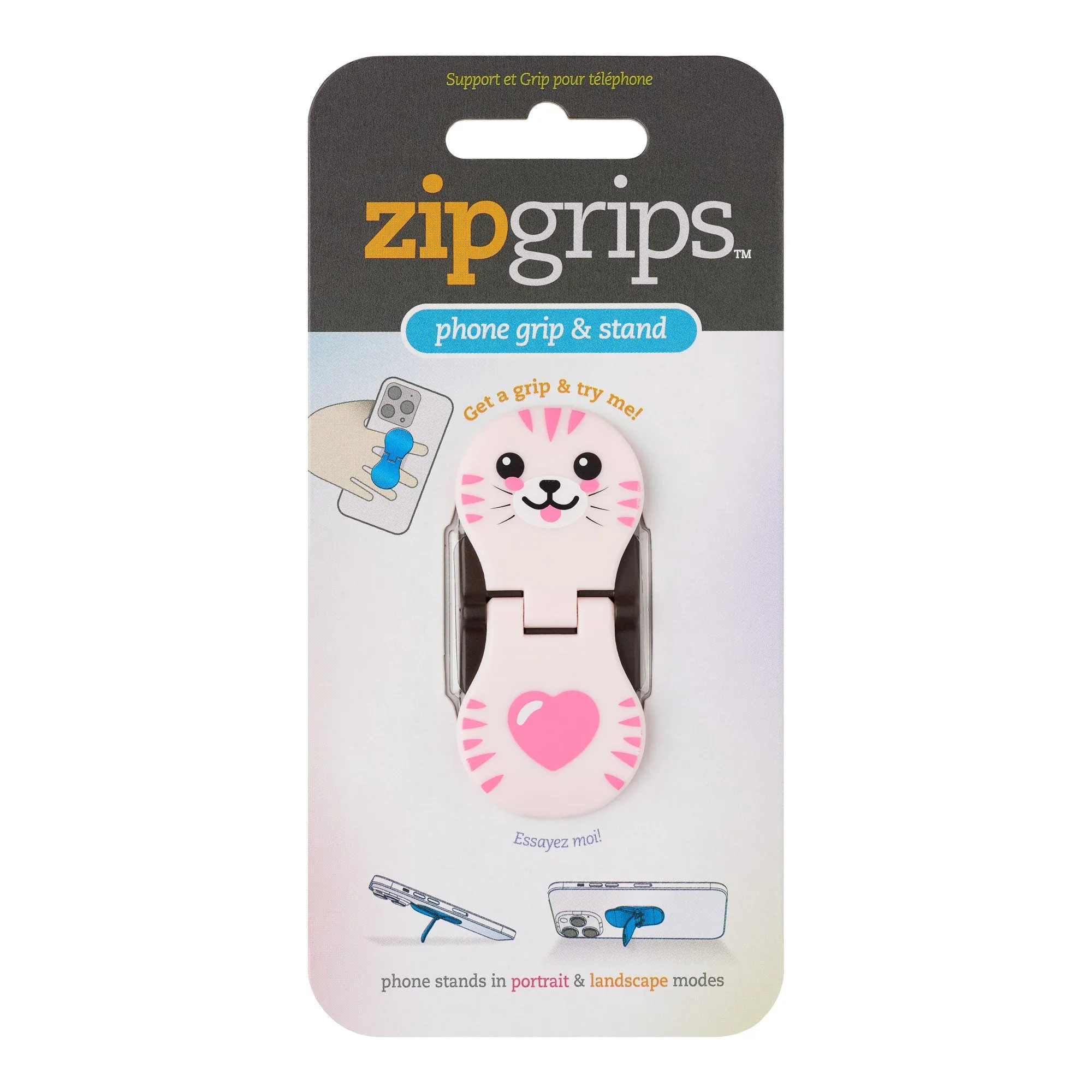 ZipGrips Phone Holder - Kitty