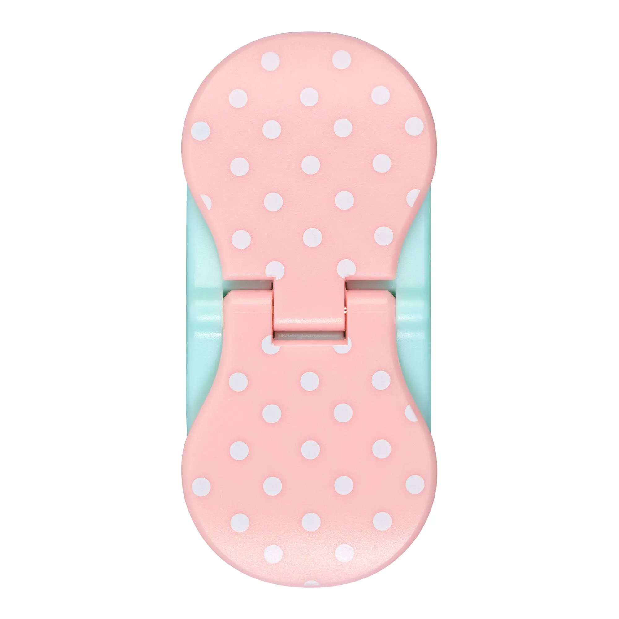 ZipGrips Phone Holder - White Dots On Pink